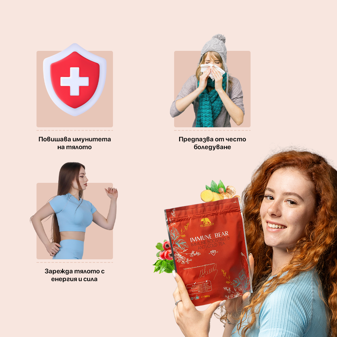 Билков микс Immune Bear - Anti Cold Tea (Free Gift)