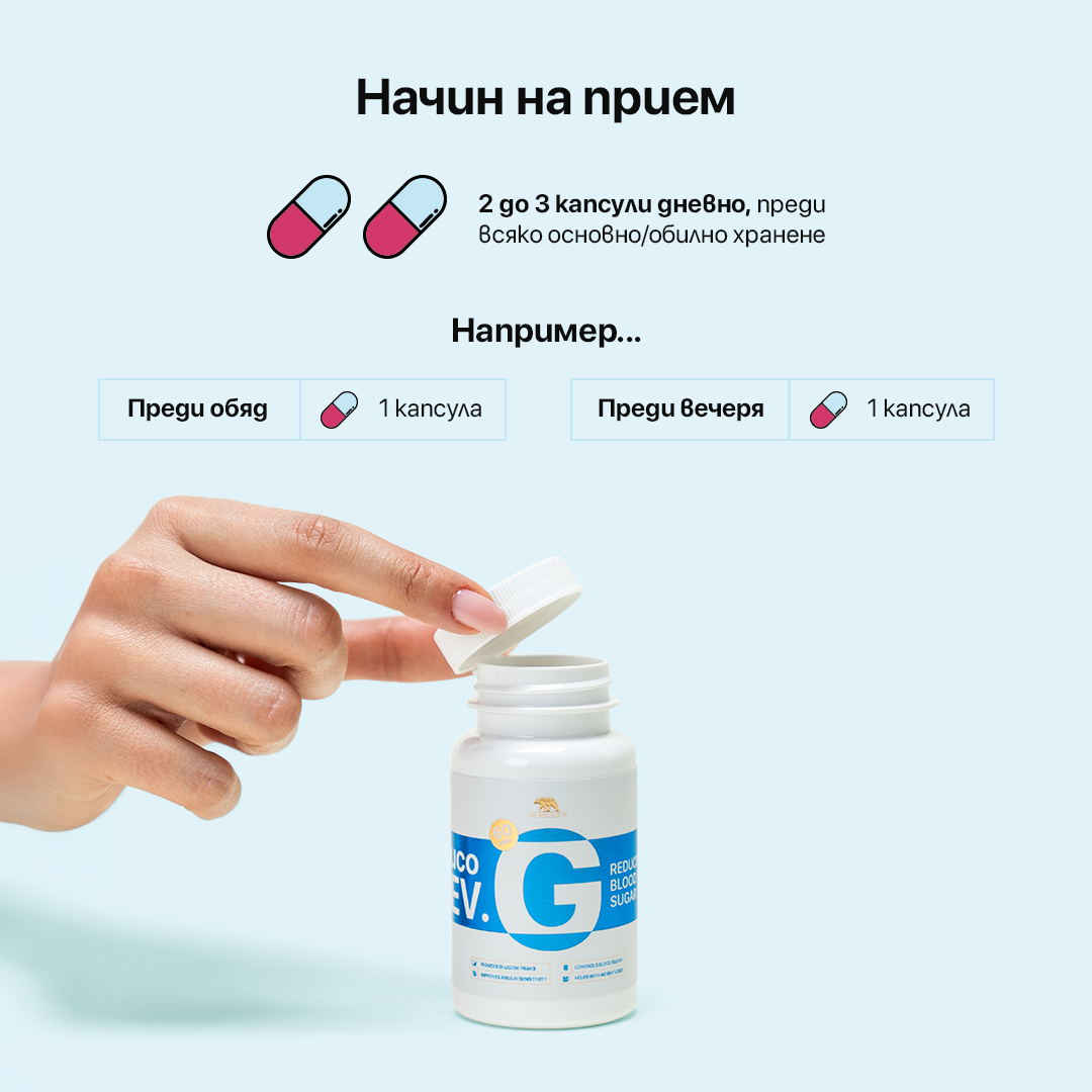 Gluco Rev – Контрол на кръвната захар и апетита