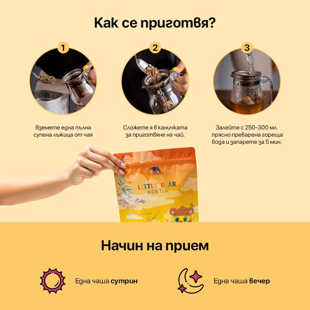 Билков микс за деца Little Bear - Kids Tea