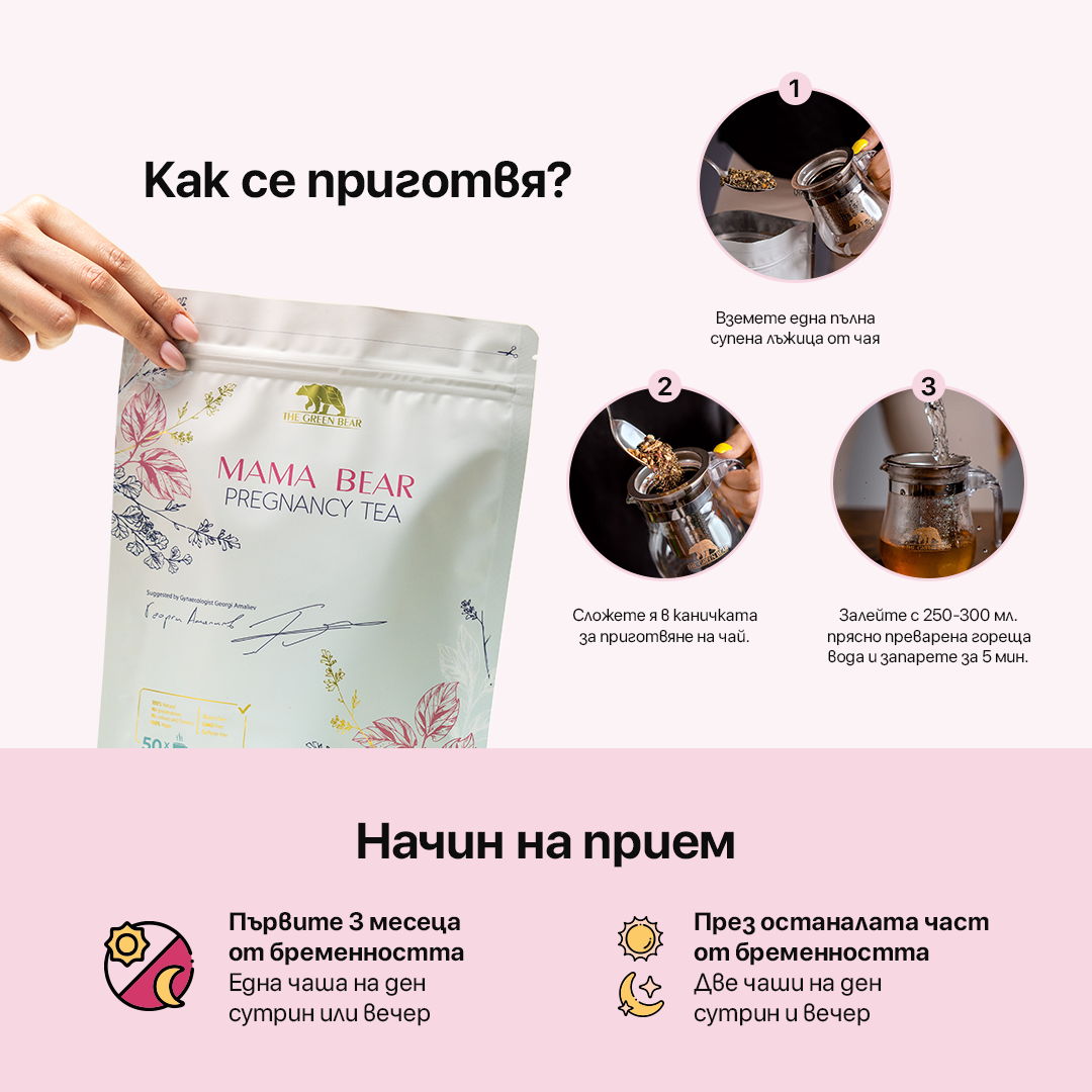 Τσάι Mission Mother + Mama Bear + Τσαγιέρα με έγχυμα