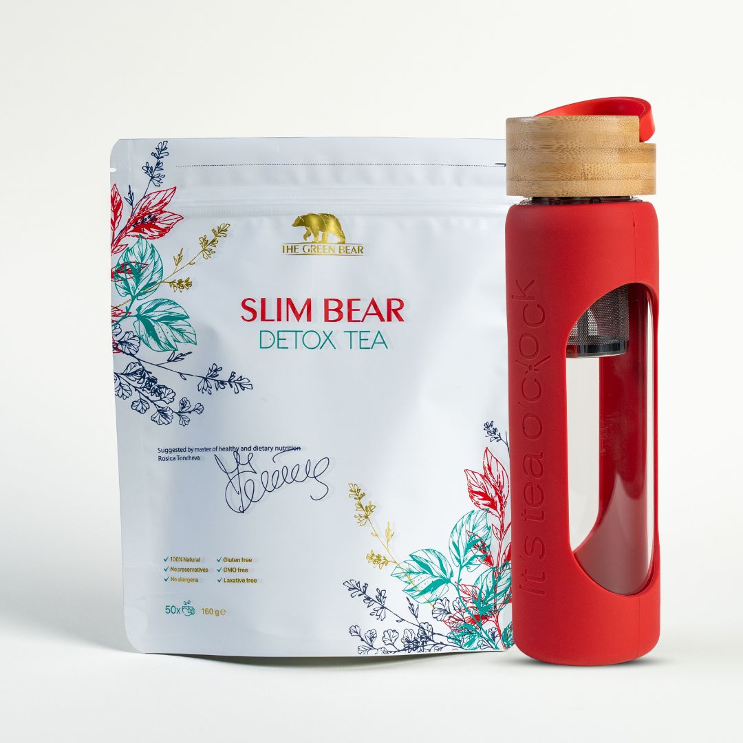Slim bear и бутилка с инфузер - 24/7 детокс