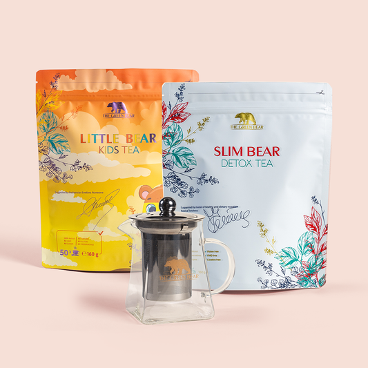 Little Bear + Slim Bear + Каничка за чай с инфузер
