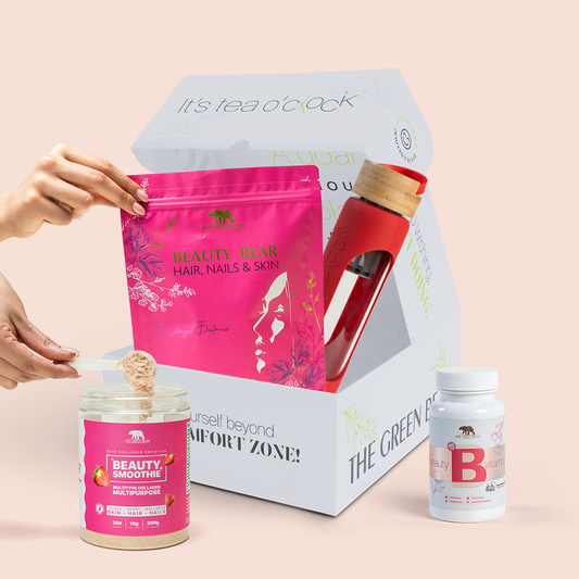 Luxury box with products for women